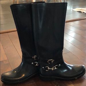 Coach rain boots